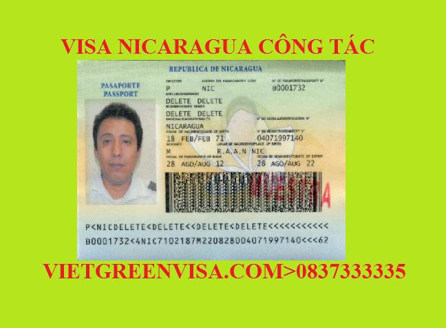 Tư vấn Visa Nicaragua công tác uy tín, giá rẻ, nhanh gọn
