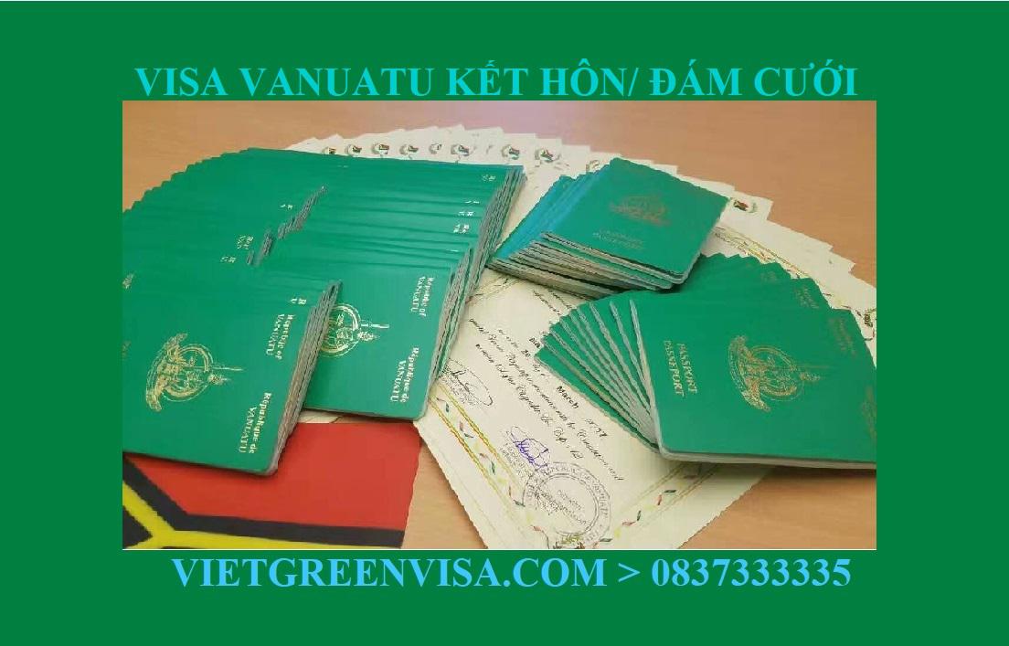 Xin Visa sang Vanuatu tổ chức đám cưới,kết hôn