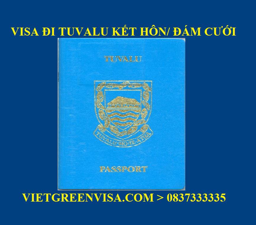 Xin Visa sang Tuvalu tổ chức đám cưới, kết hôn