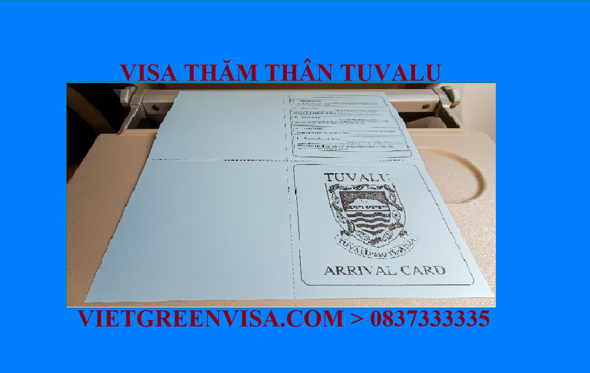 Dịch vụ xin Visa Tuvalu thăm thân chất lượng, giá rẻ