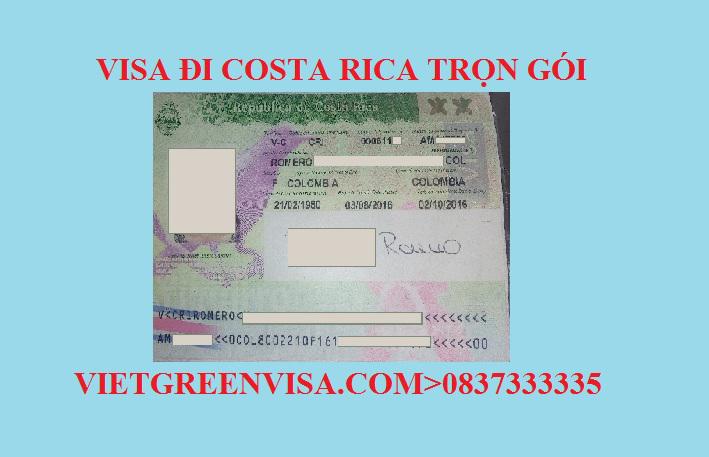 Dịch vụ xin Visa du lịch Costa Rica uy tín, trọn gói