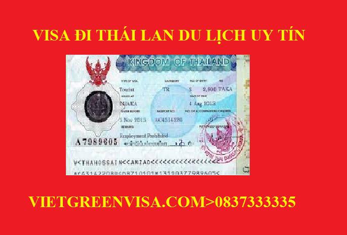 Làm Visa du lịch Thái Lan uy tín, trọn gói