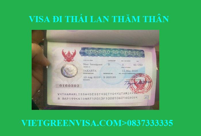 Làm Visa Thái Lan thăm thân, nhanh gọn, giá rẻ