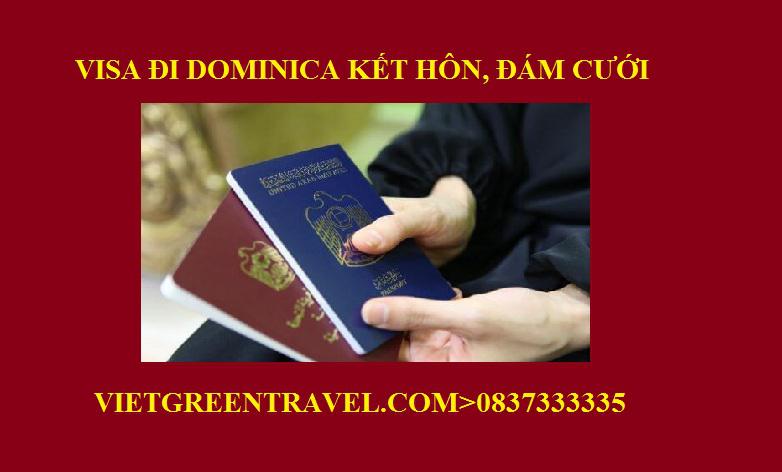 Làm Visa sang Dominica tổ chức đám cưới, kết hôn