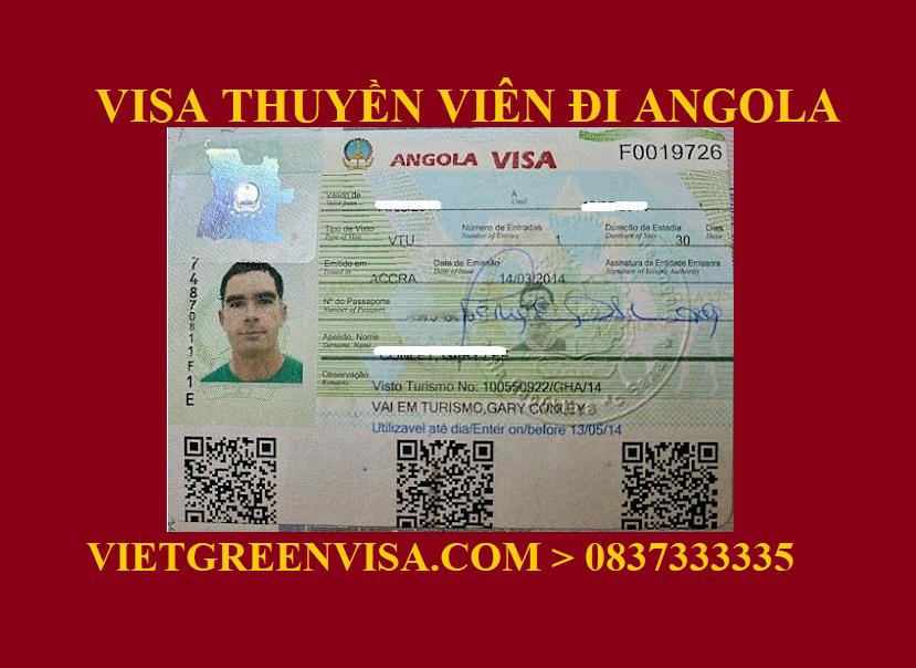 Làm Visa thuyền viên đi Angola Nhận tàu, Lái tàu