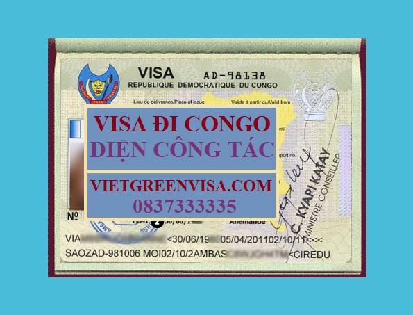 Xin Visa công tác Congo giá rẻ, nhanh chóng