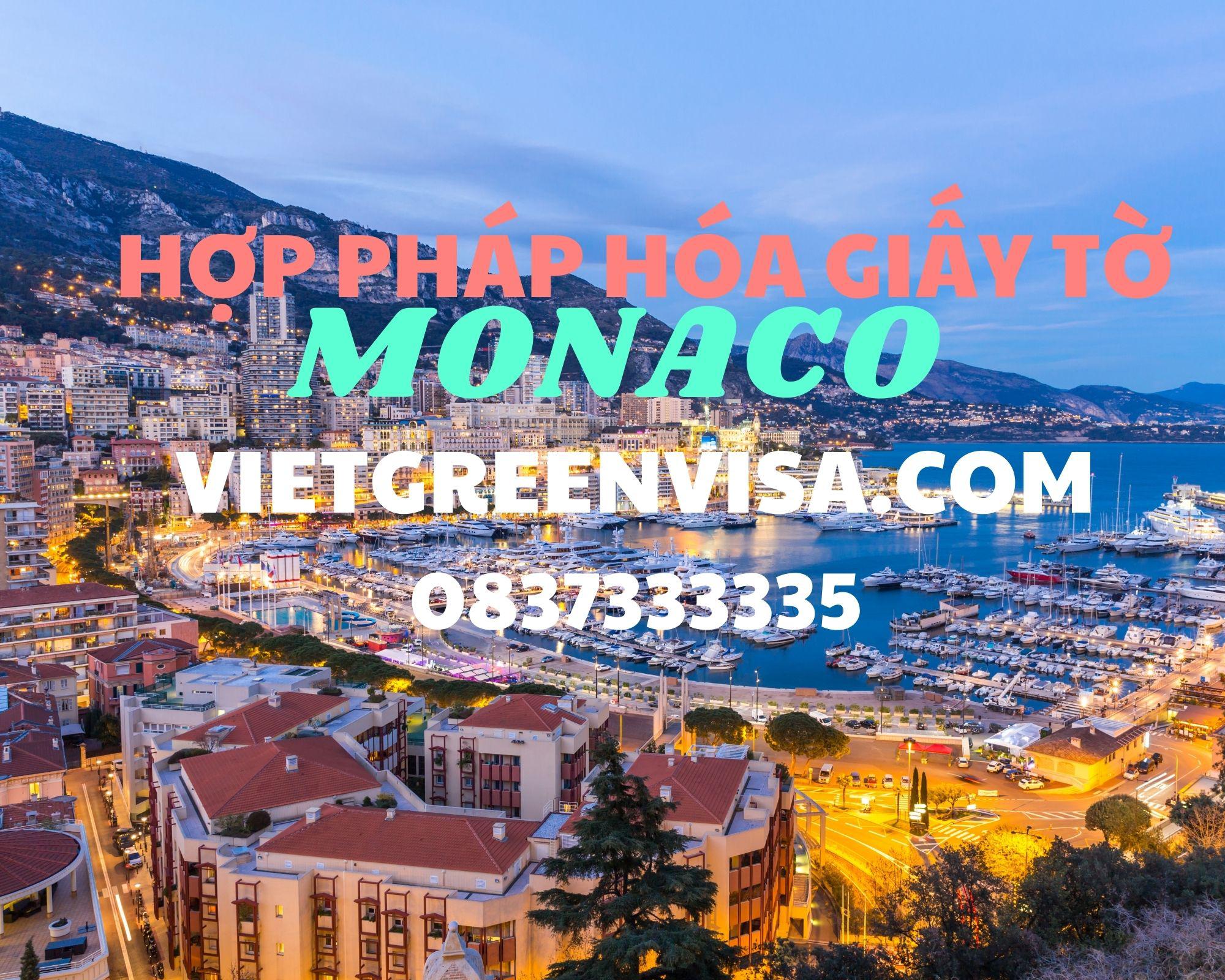 Xin chứng nhận Lãnh sự tại Đại sứ quán Monaco trọn gói