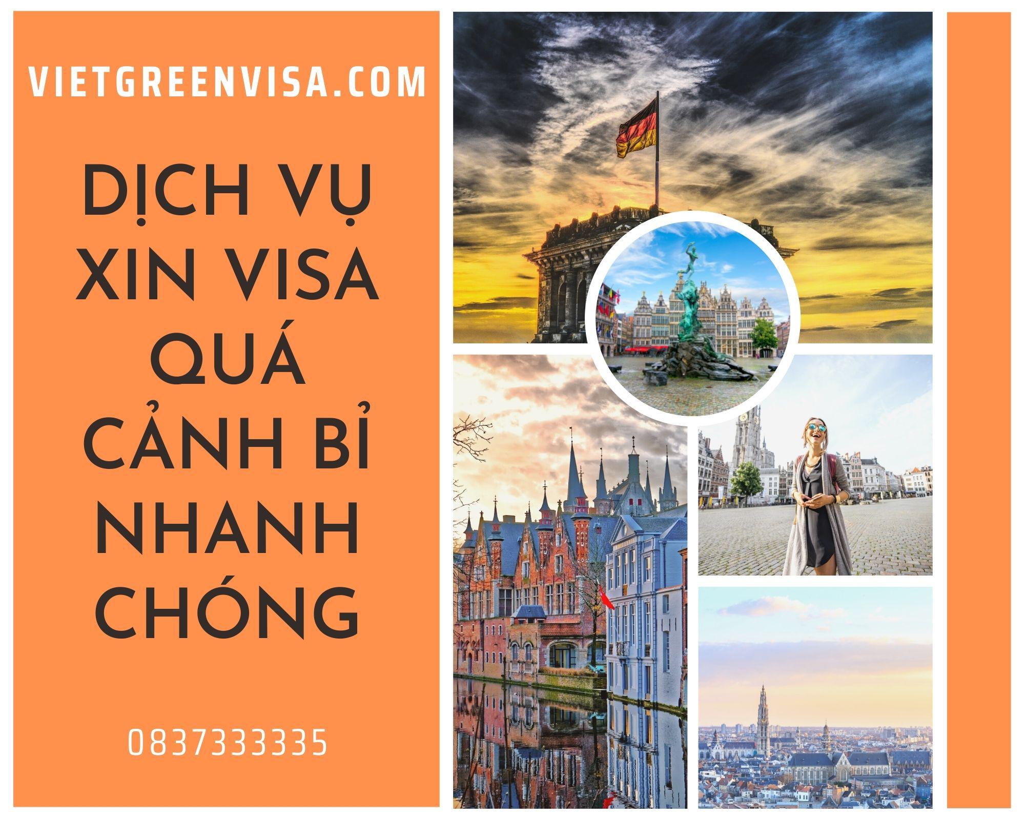 Xin visa quá cảnh qua Bỉ, visa Bỉ transit uy tín