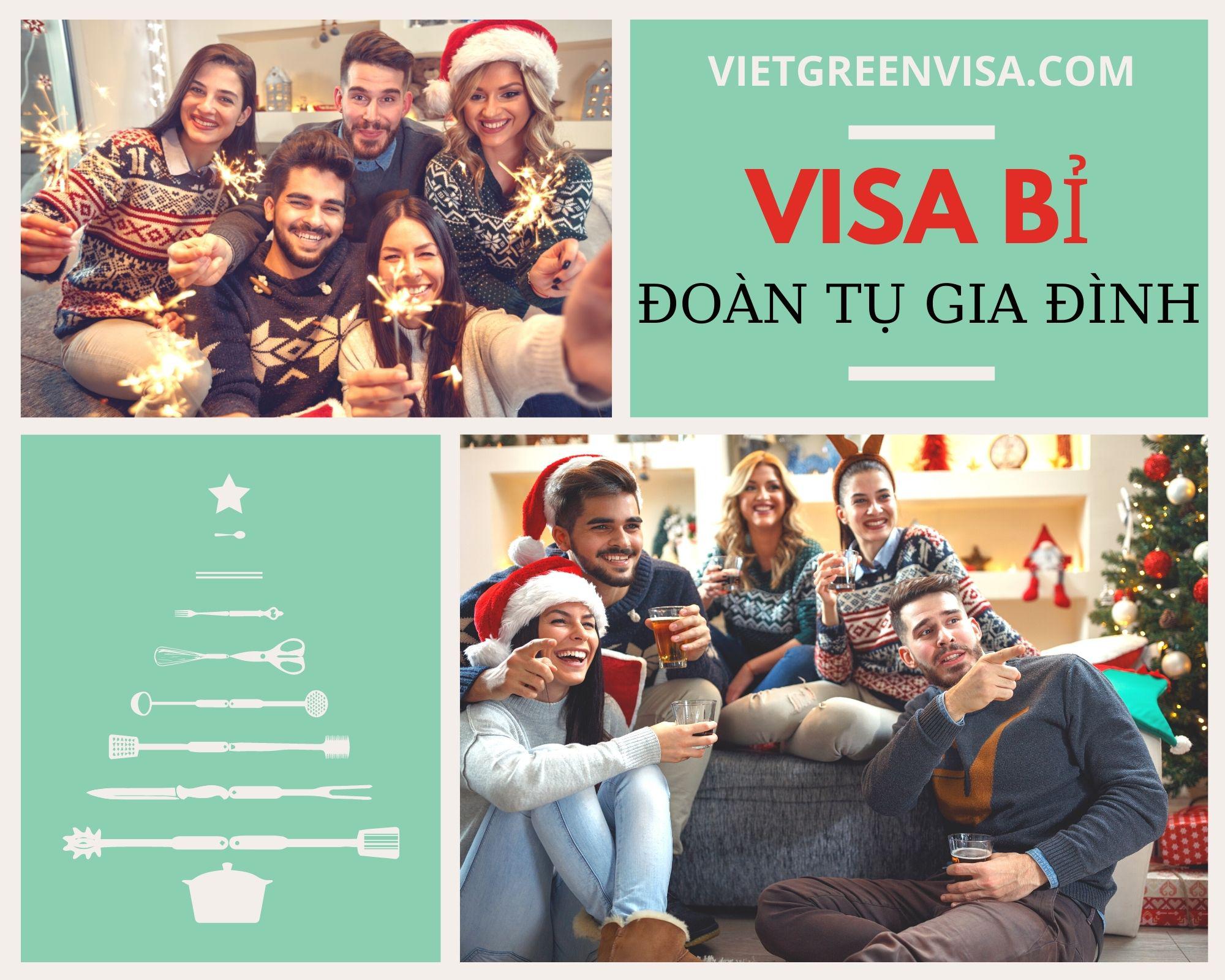 Dịch vụ xin visa sang Bỉ đoàn tụ gia đình, bạn bè 