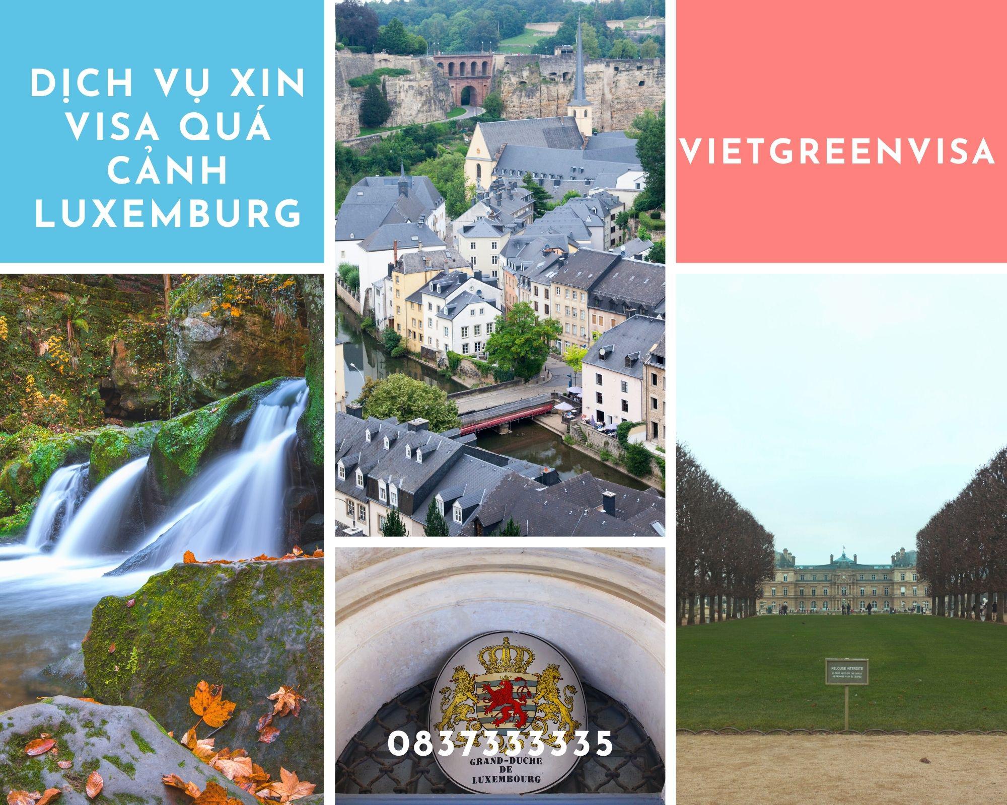 Dịch vụ visa quá cảnh qua Luxembourg transit uy tín