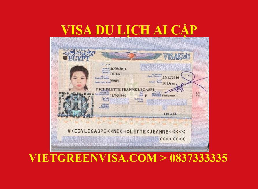 Làm Visa du lịch Ai Cập uy tín, trọn gói, giá rẻ