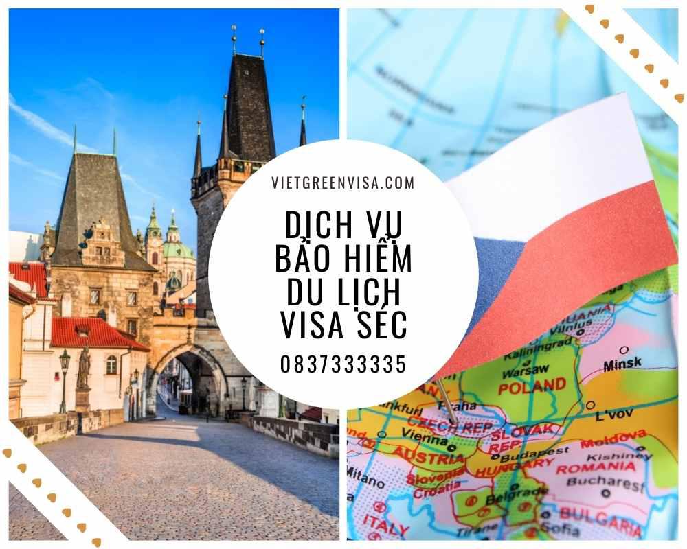 Dịch vụ bảo hiểm du lịch xin visa Séc giá tốt nhất