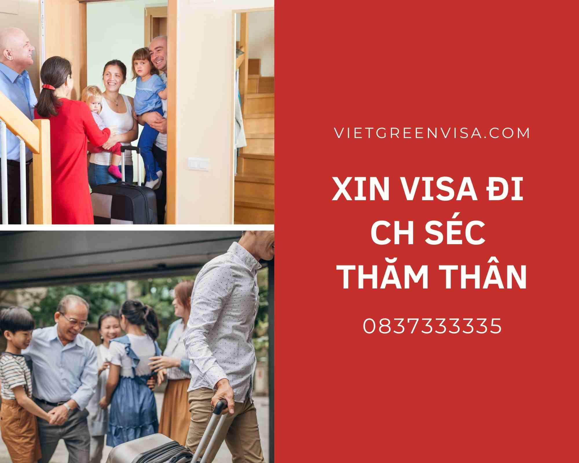 Dịch vụ visa thăm thân Cộng hòa Séc trọn gói