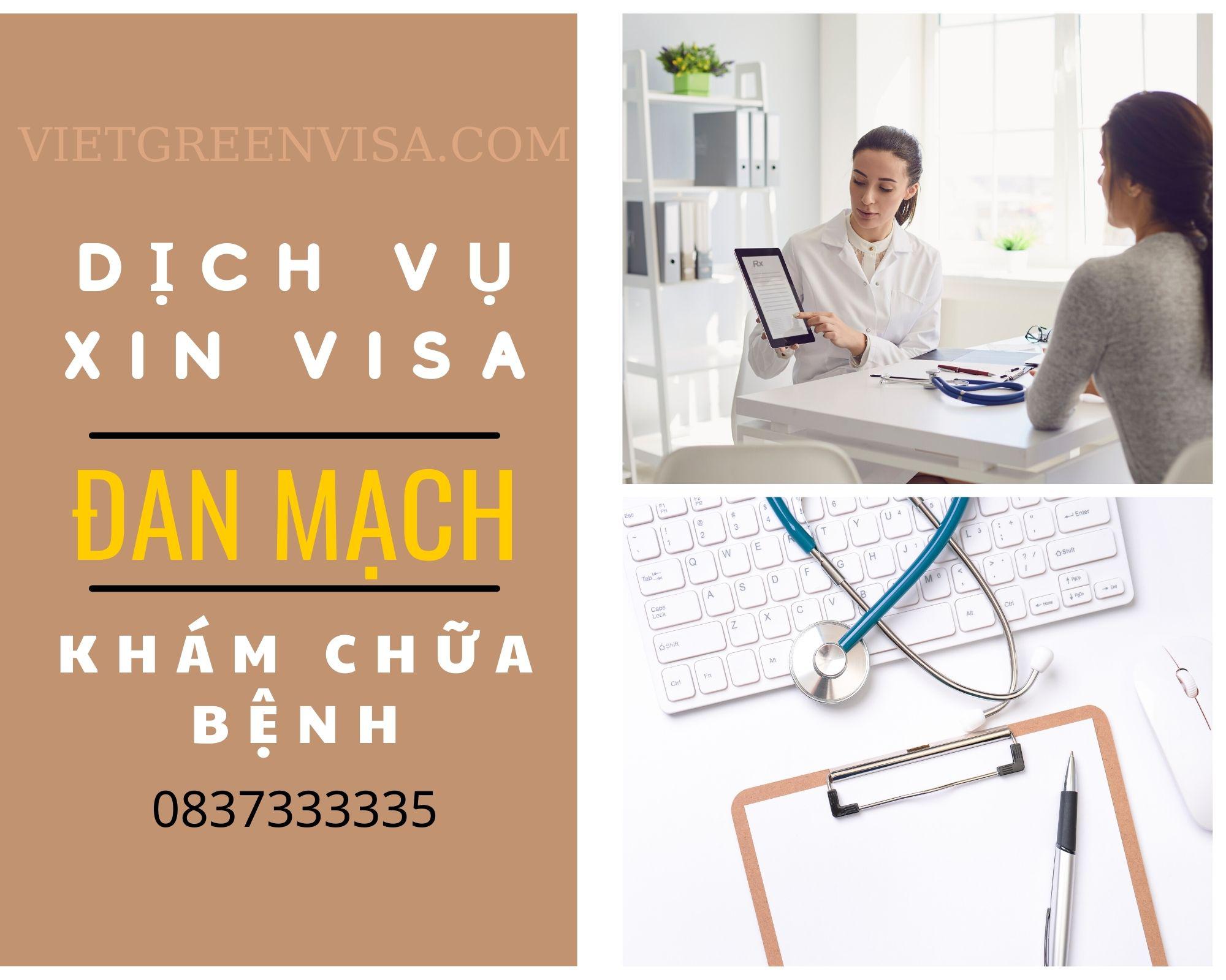 Xin visa đi Đan Mạch khám chữa bệnh uy tín