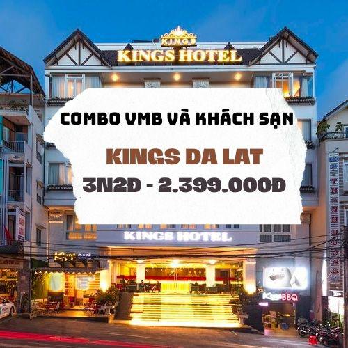 Combo VMB và khách sạn 3N2Đ Đà Lạt Khách sạn Kings