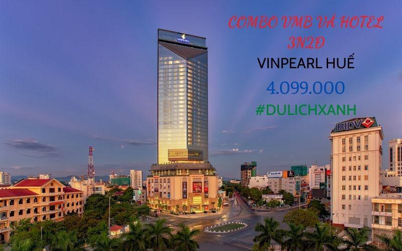 COMBO 3N2Đ KHÁCH SẠN VINPEARL HUẾ & VÉ MÁY BAY