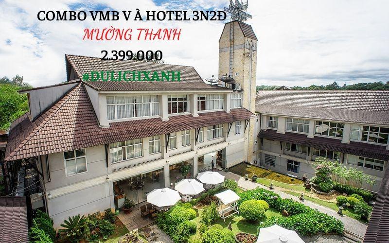 COMBO 3N2Đ KHÁCH SẠN MƯỜNG THANH HUẾ & VÉ MÁY BAY