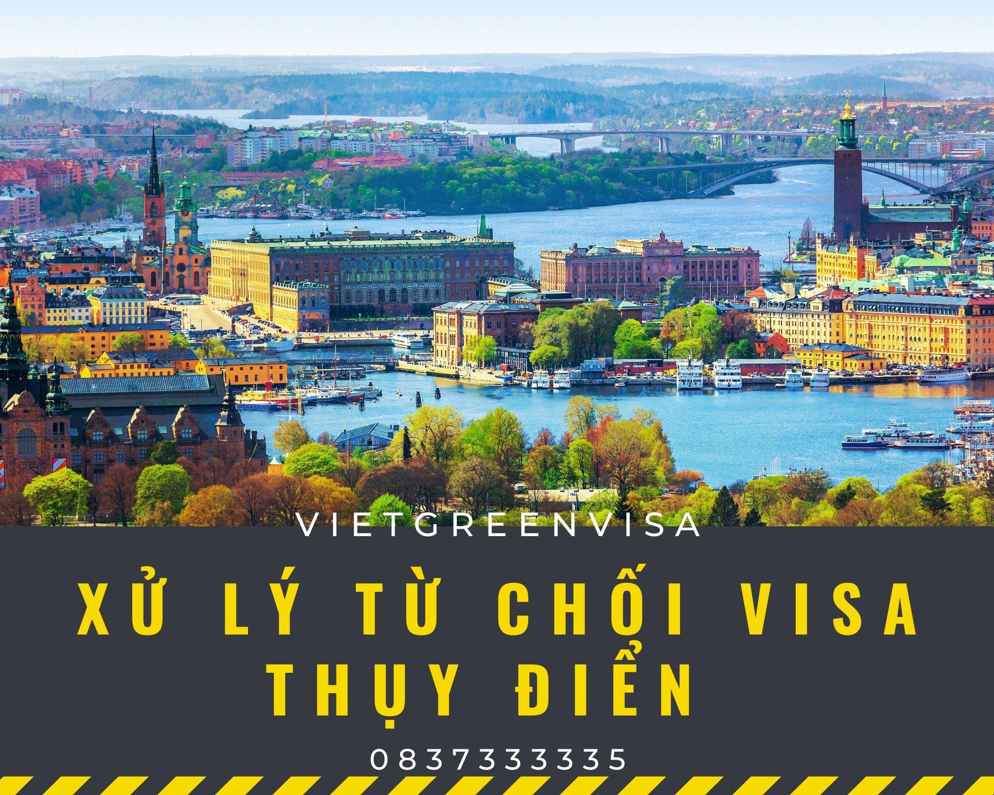 Xử lý visa Thụy Điển bị từ chối uy tín