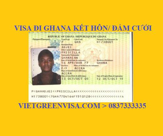 Dịch vụ xin Visa sang Ghana tổ chức đám cưới, kết hôn