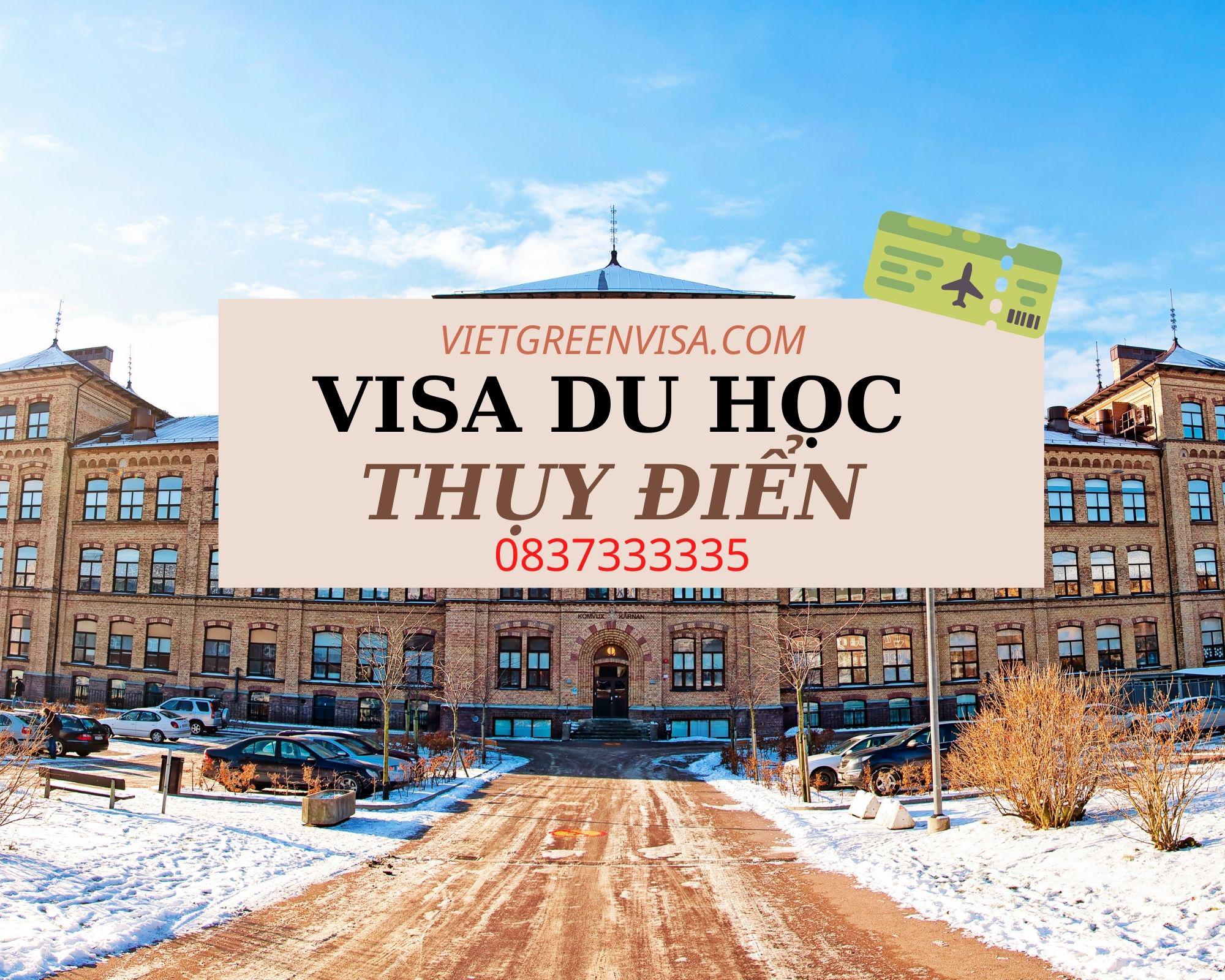 Dịch vụ xin visa du học Thụy Điển nhanh gọn 