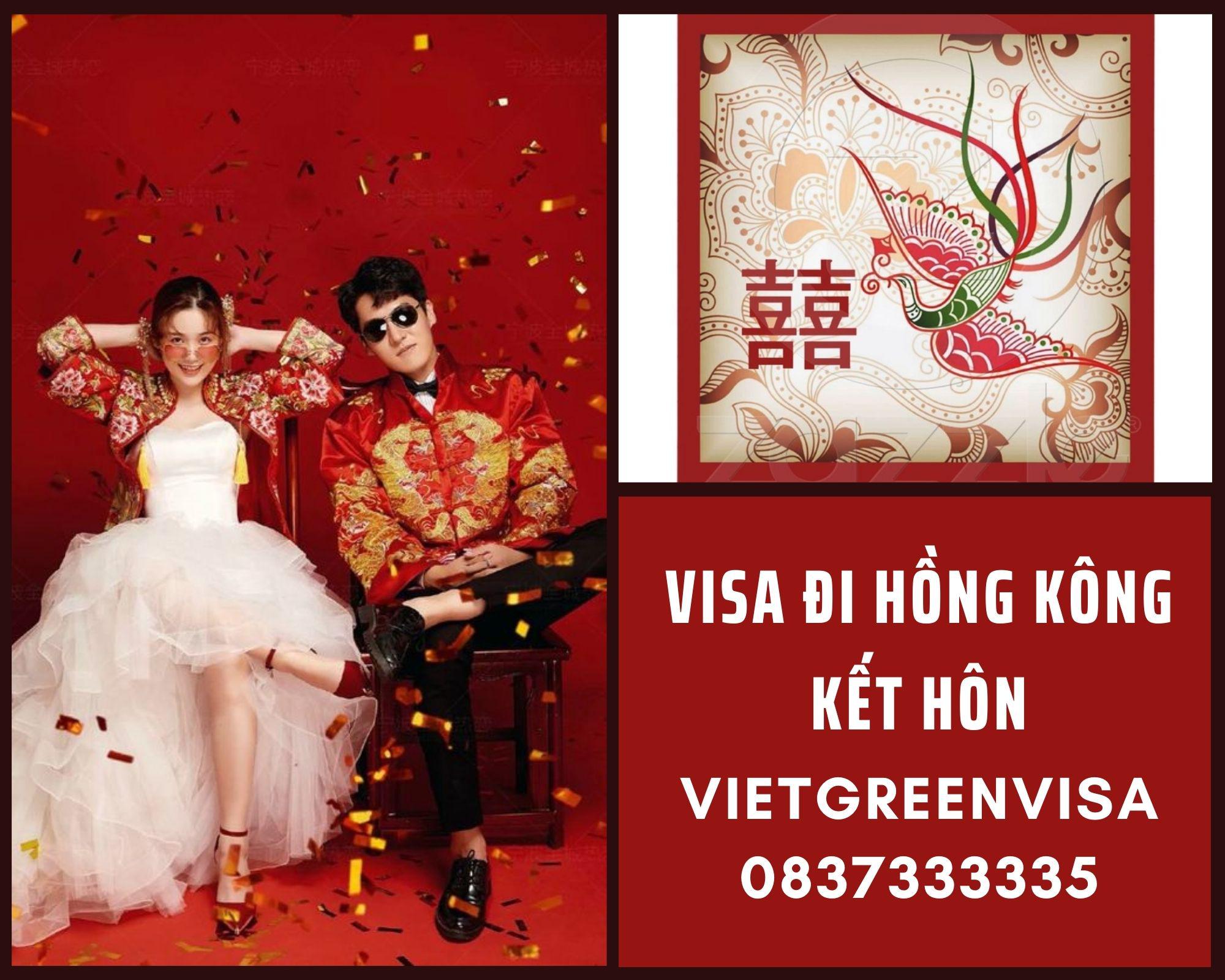 Dịch vụ xin Visa sang Hồng Kông tổ chức đám cưới, kết hôn