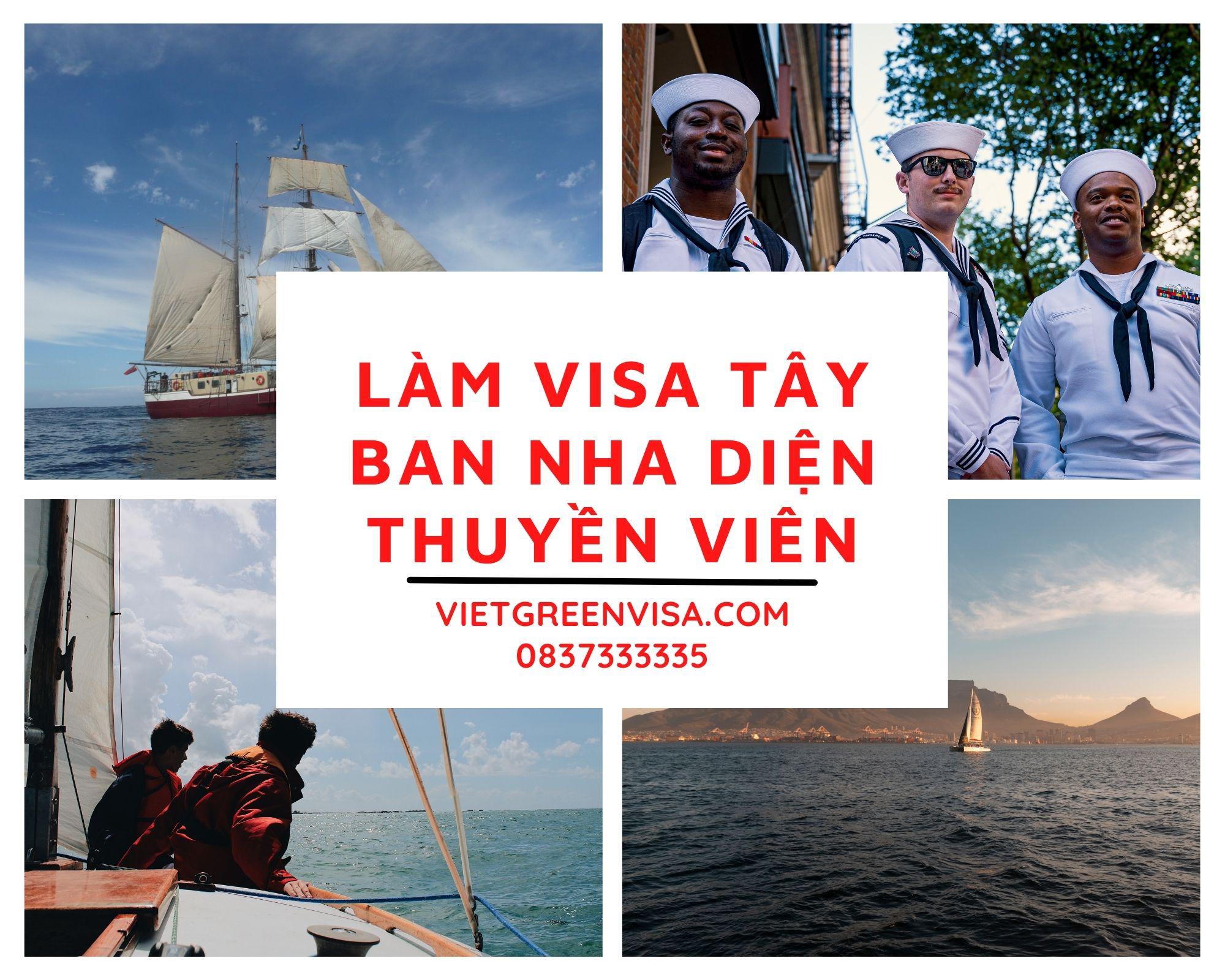 Làm visa Tây Ban Nha diện thuyền viên, visa Tây Ban Nha cho đoàn thuỷ thủ