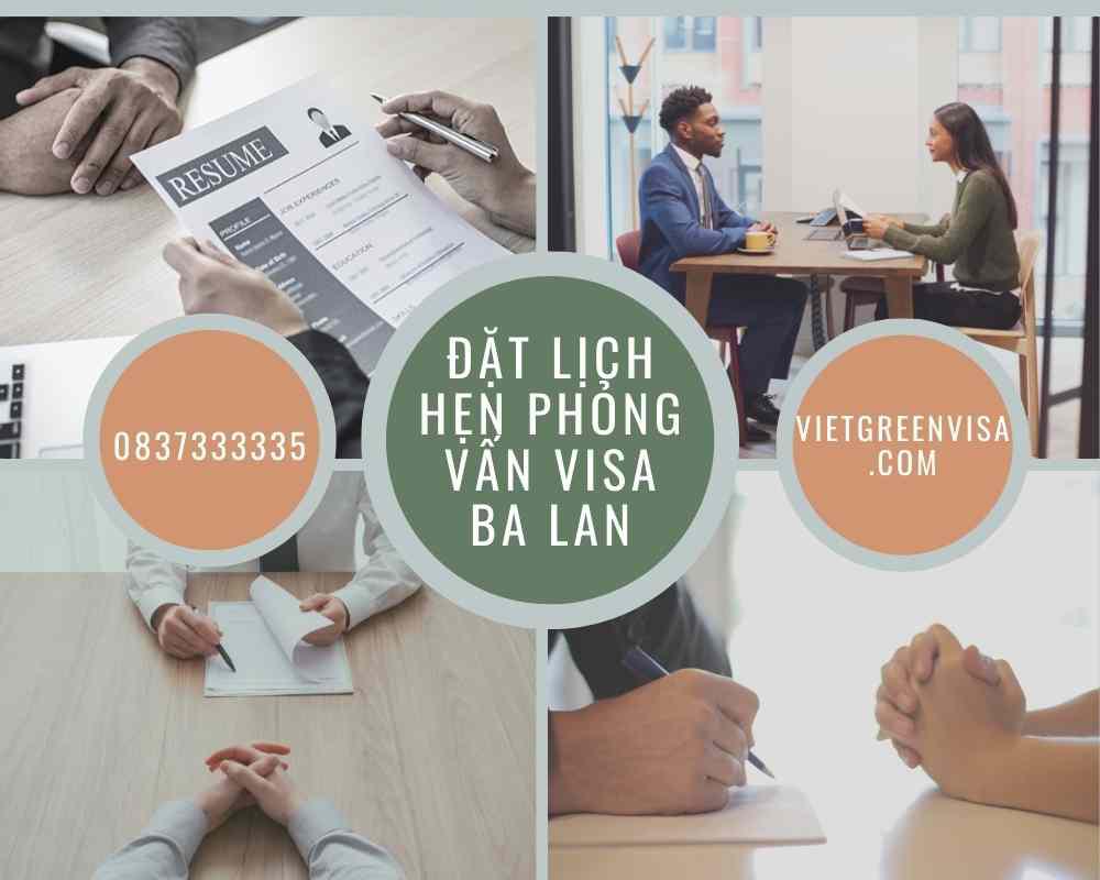 Dịch vụ đặt lịch hẹn phỏng vấn xin visa Ba Lan