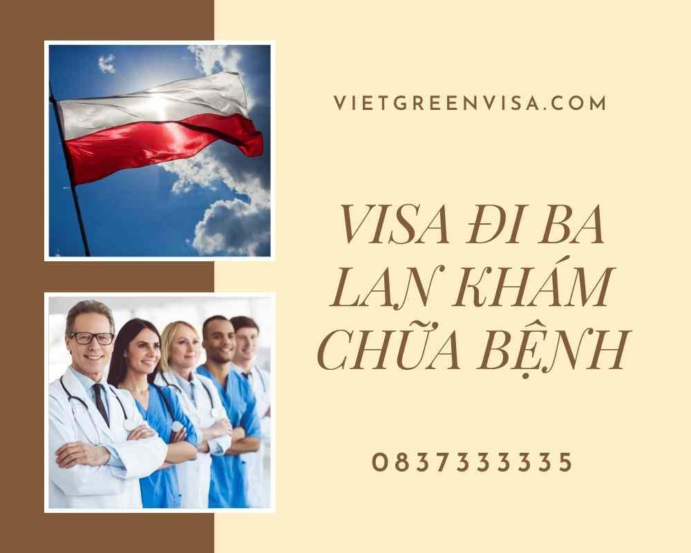Xin visa đi Ba Lan khám chữa bệnh 