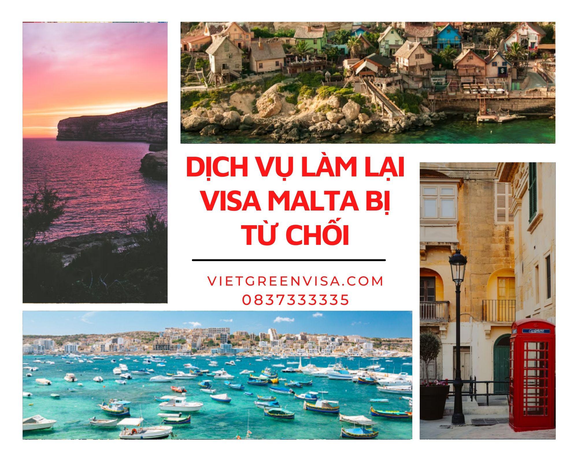 Xử lý visa Malta bị từ chối nhanh chóng