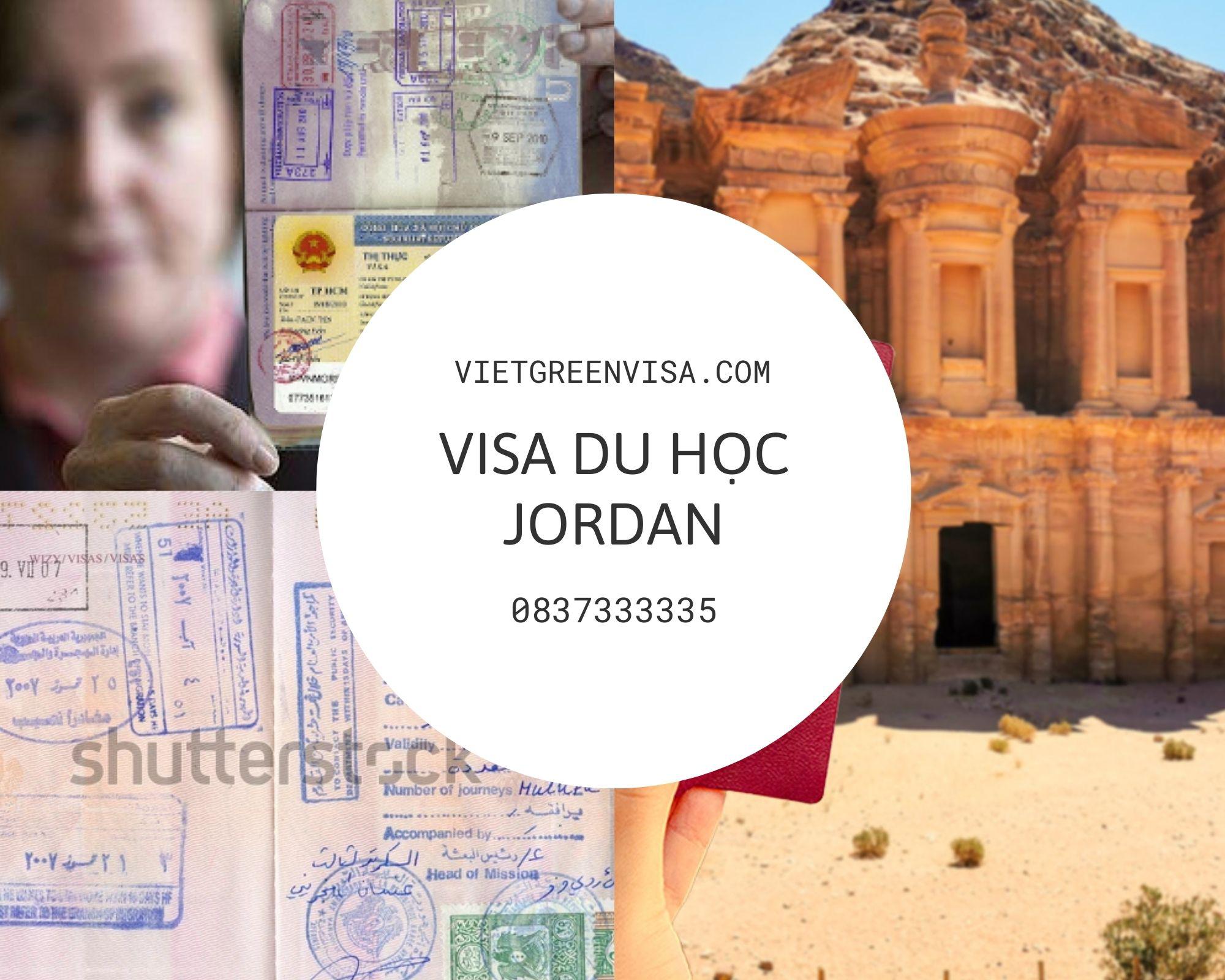 Dịch vụ làm visa du học Jordan, Visa Jordan đi học tiếng, học đại học 