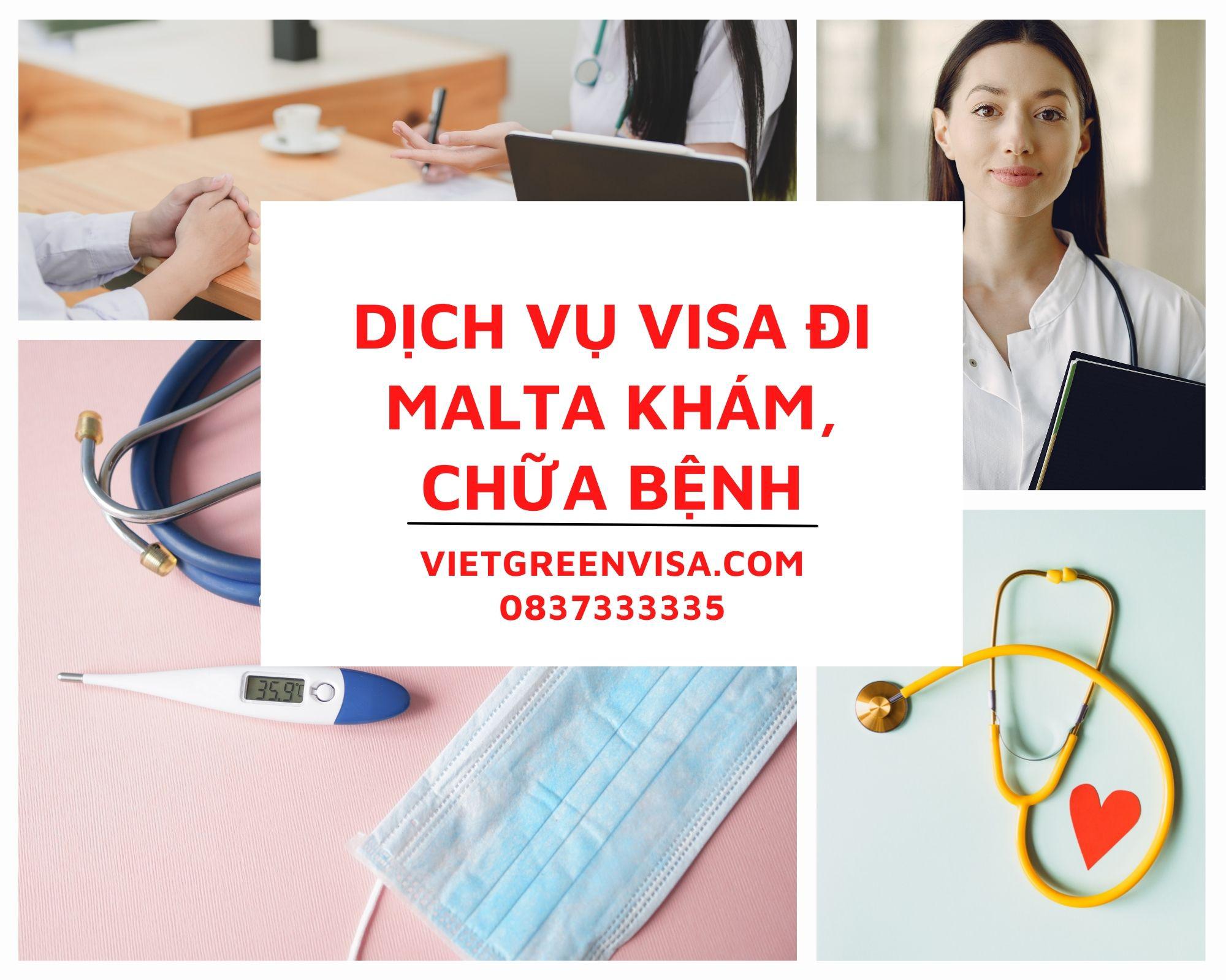 Xin visa đi Malta khám chữa bệnh nhanh chóng