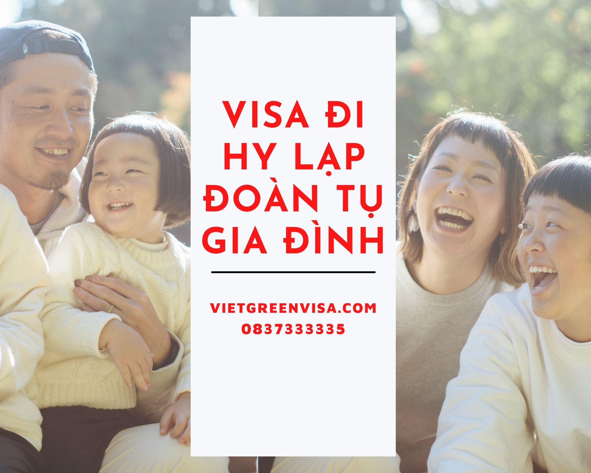 Làm Visa sang Hy Lạp  đoàn tụ gia đình 