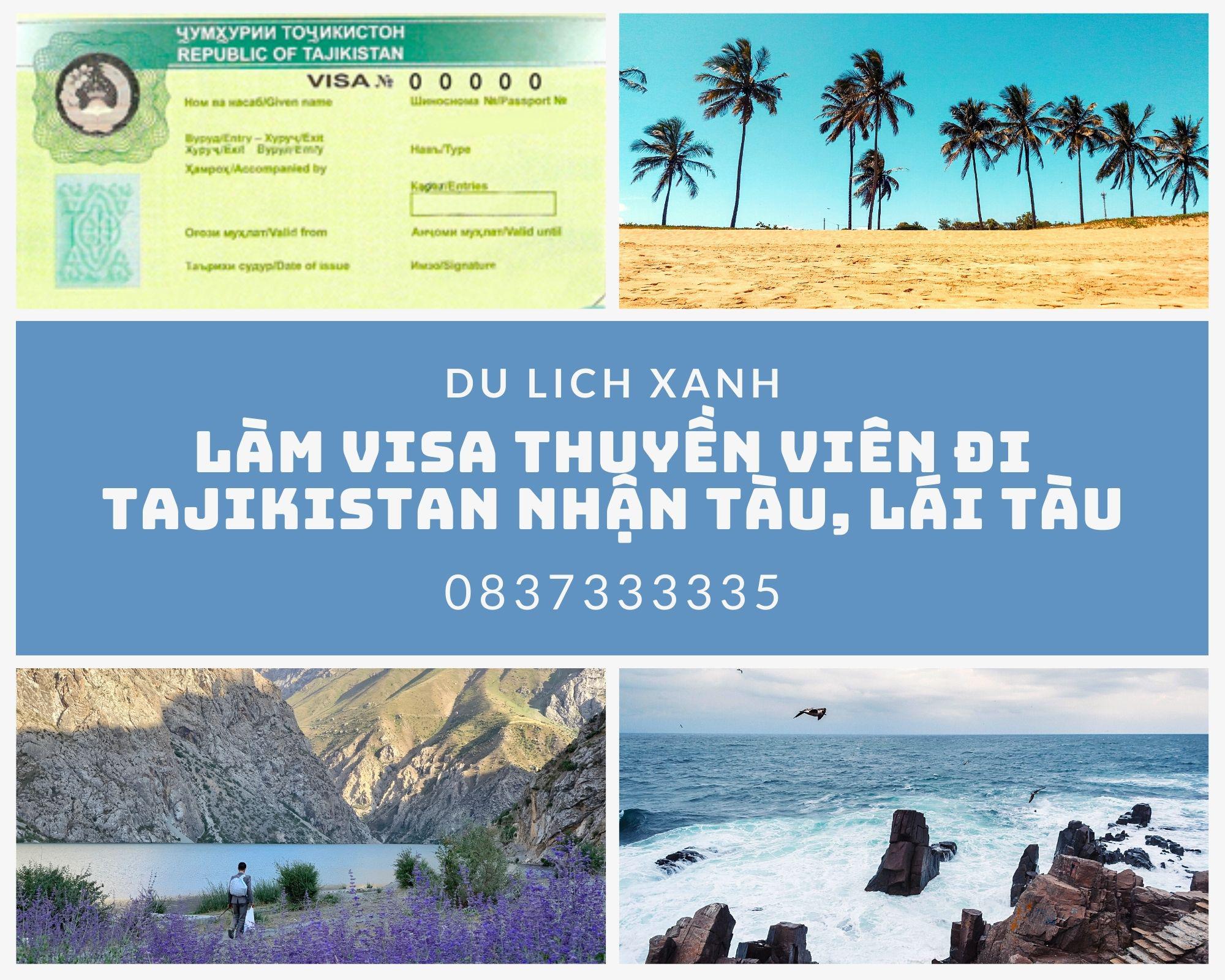 Làm Visa thuyền viên đi Tajikistan Nhận tàu, Lái tàu