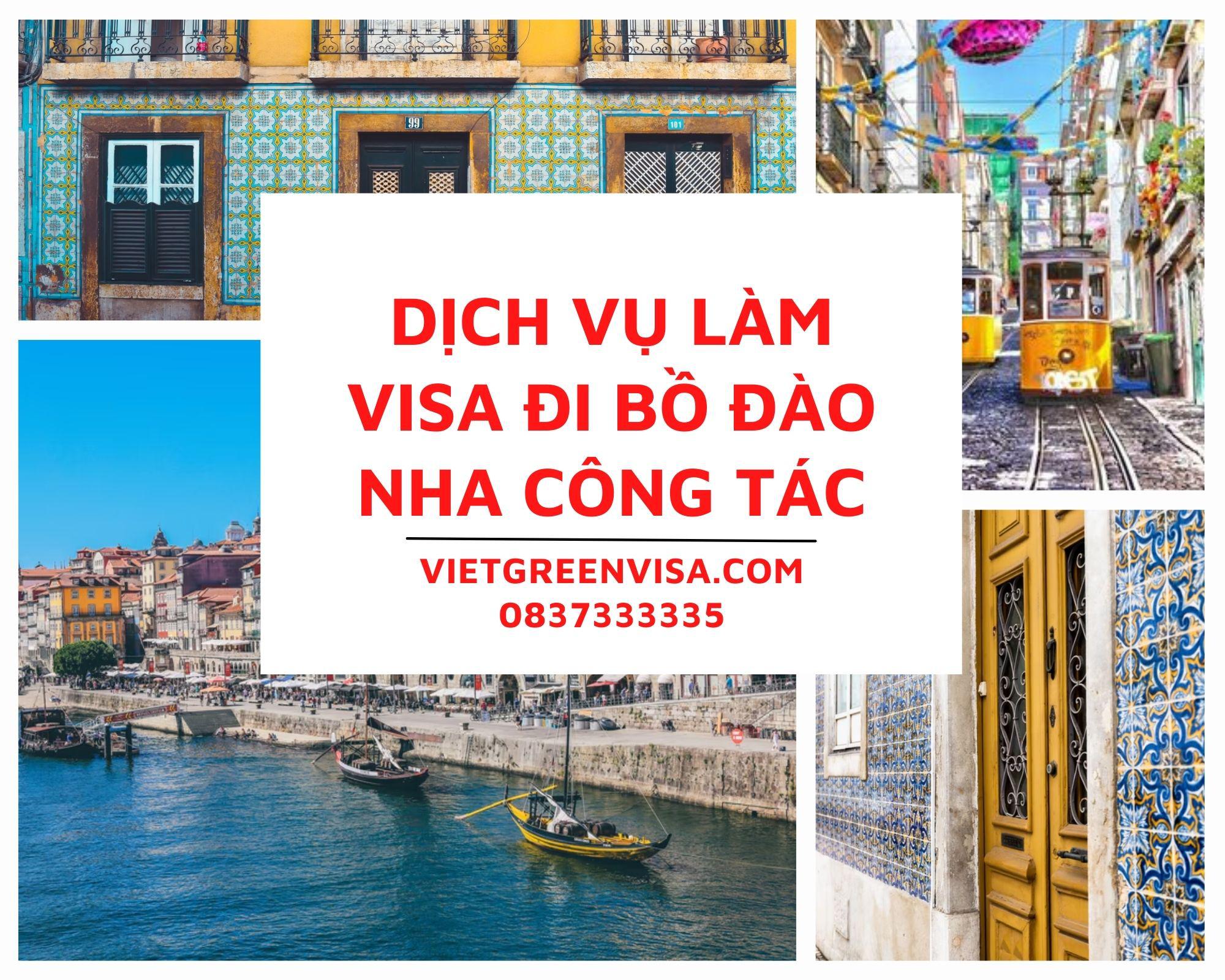 Dịch vụ visa Bồ Đào Nha công tác nhanh