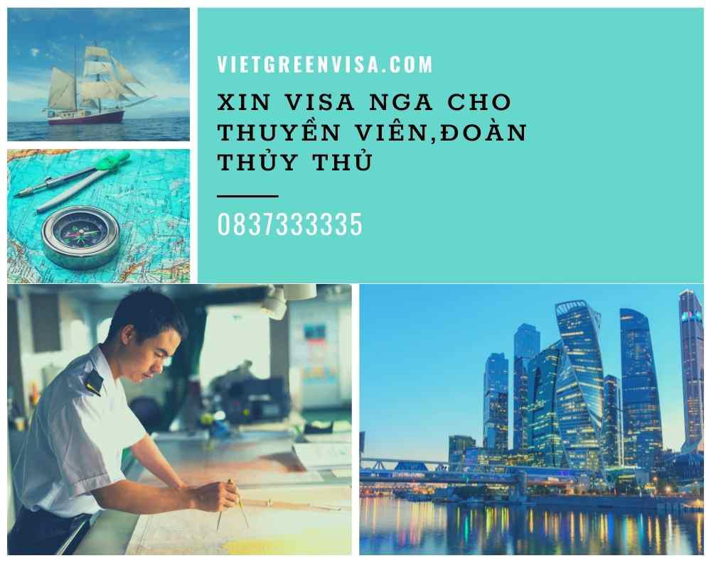 Dịch vụ visa Nga cho đoàn thuỷ thủ, thuyền viên