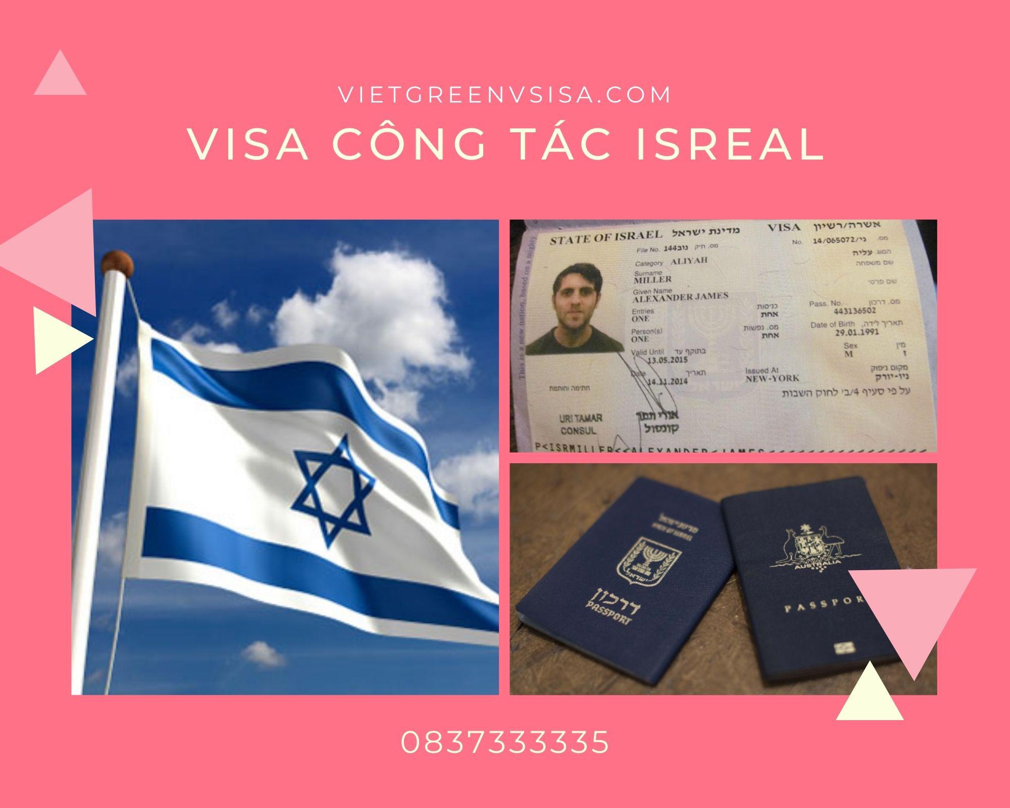 Dịch vụ visa Israel công tác cùng Vietgreenvisa