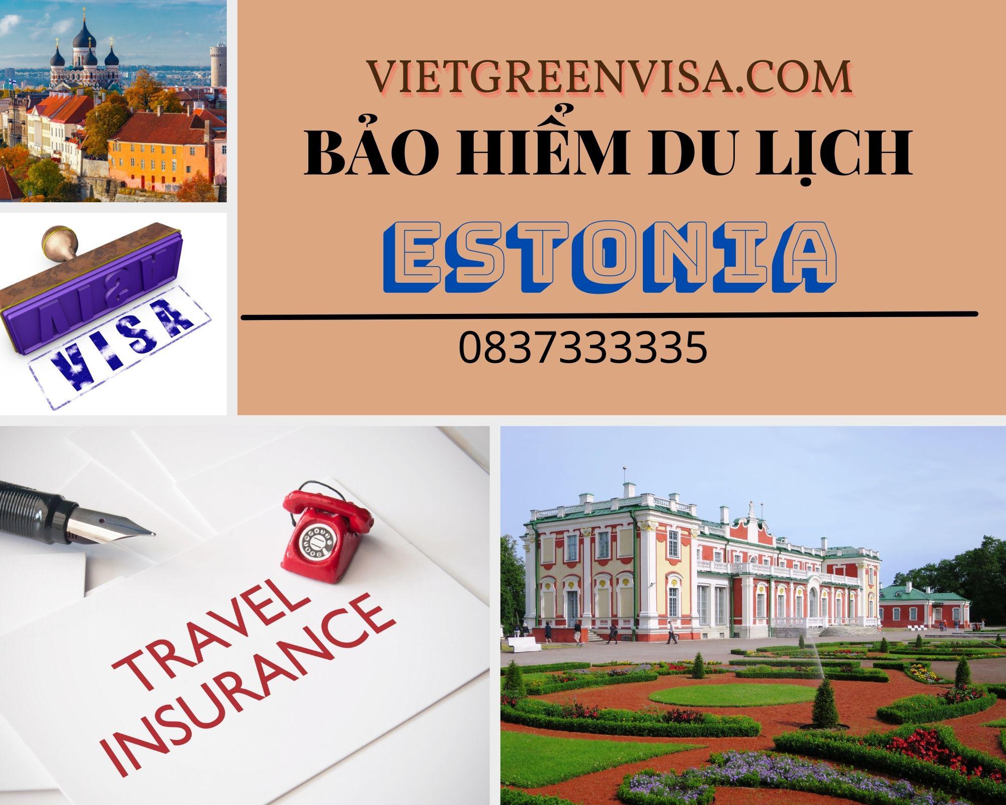 Hỗ trợ làm bảo hiểm du lịch xin visa Estonia giá tốt