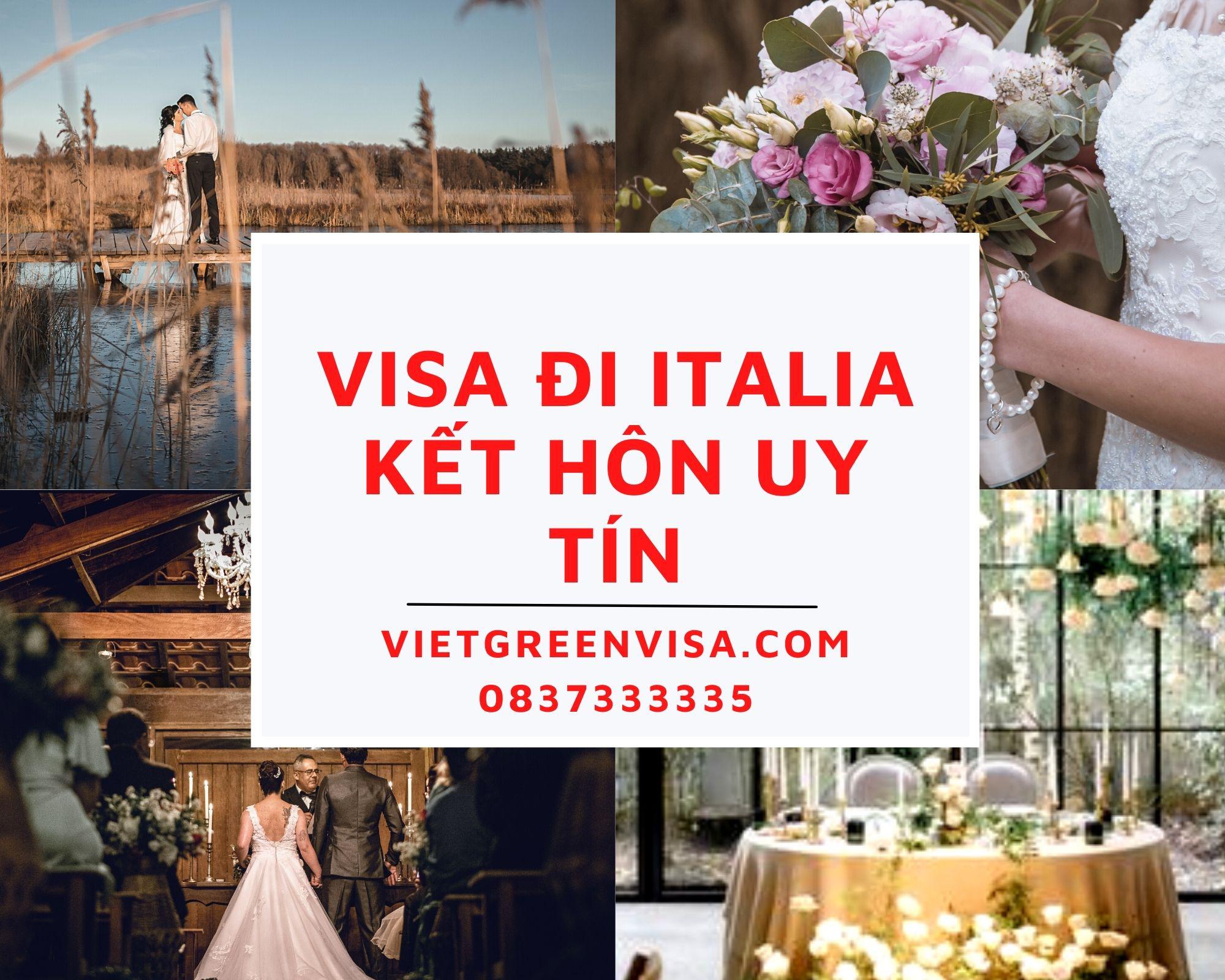 Làm visa đi Italia kết hôn nhanh chóng, uy tín