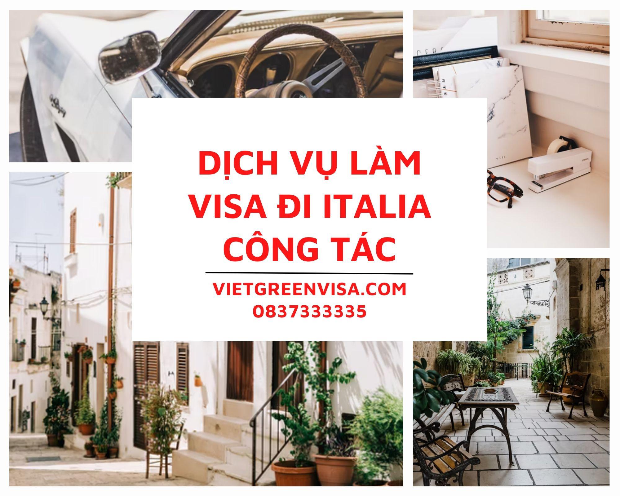 Dịch vụ tư vấn visa đi Italia công tác trọn gói