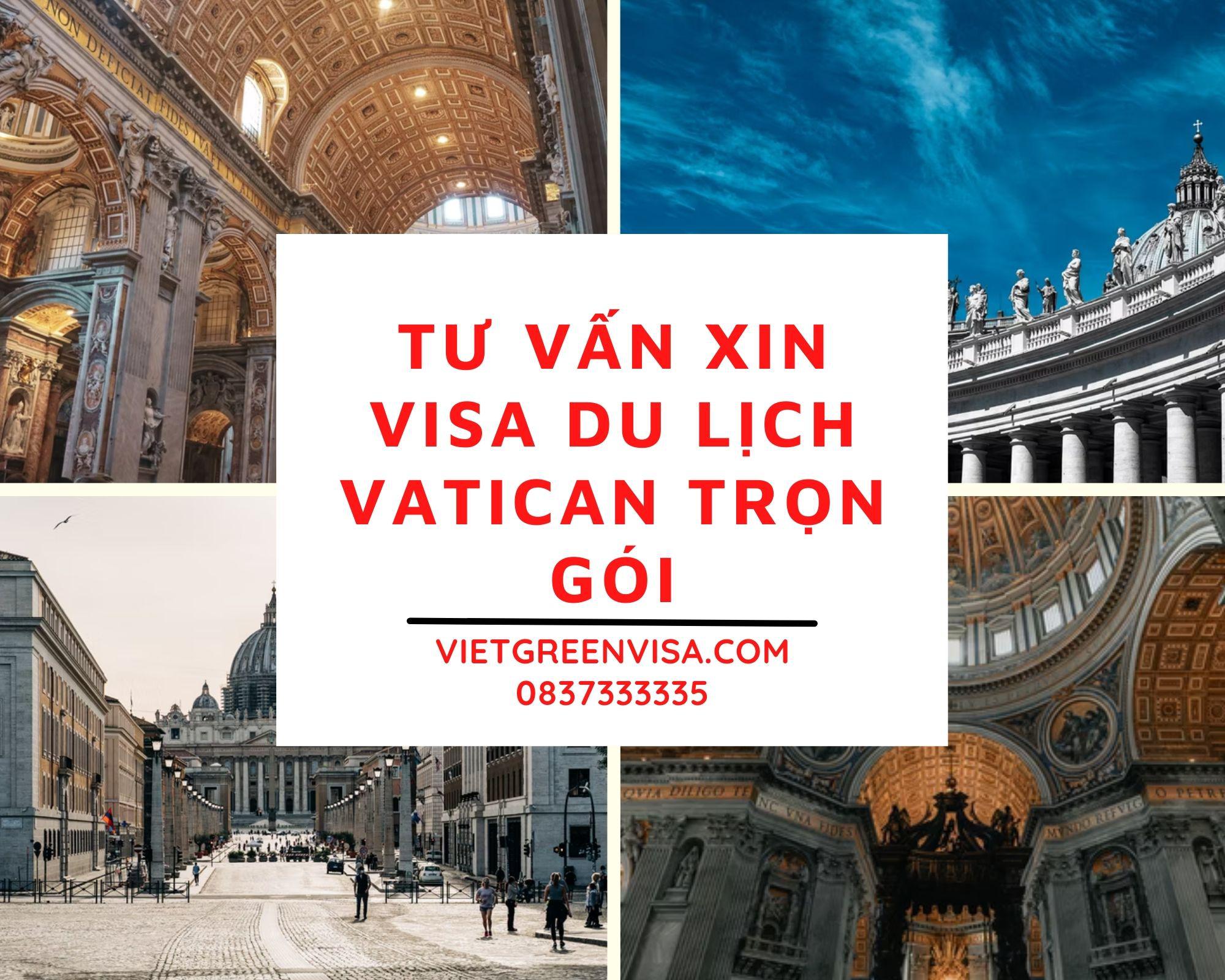 Hỗ trợ xin visa đi du lịch Vatican trọn gói