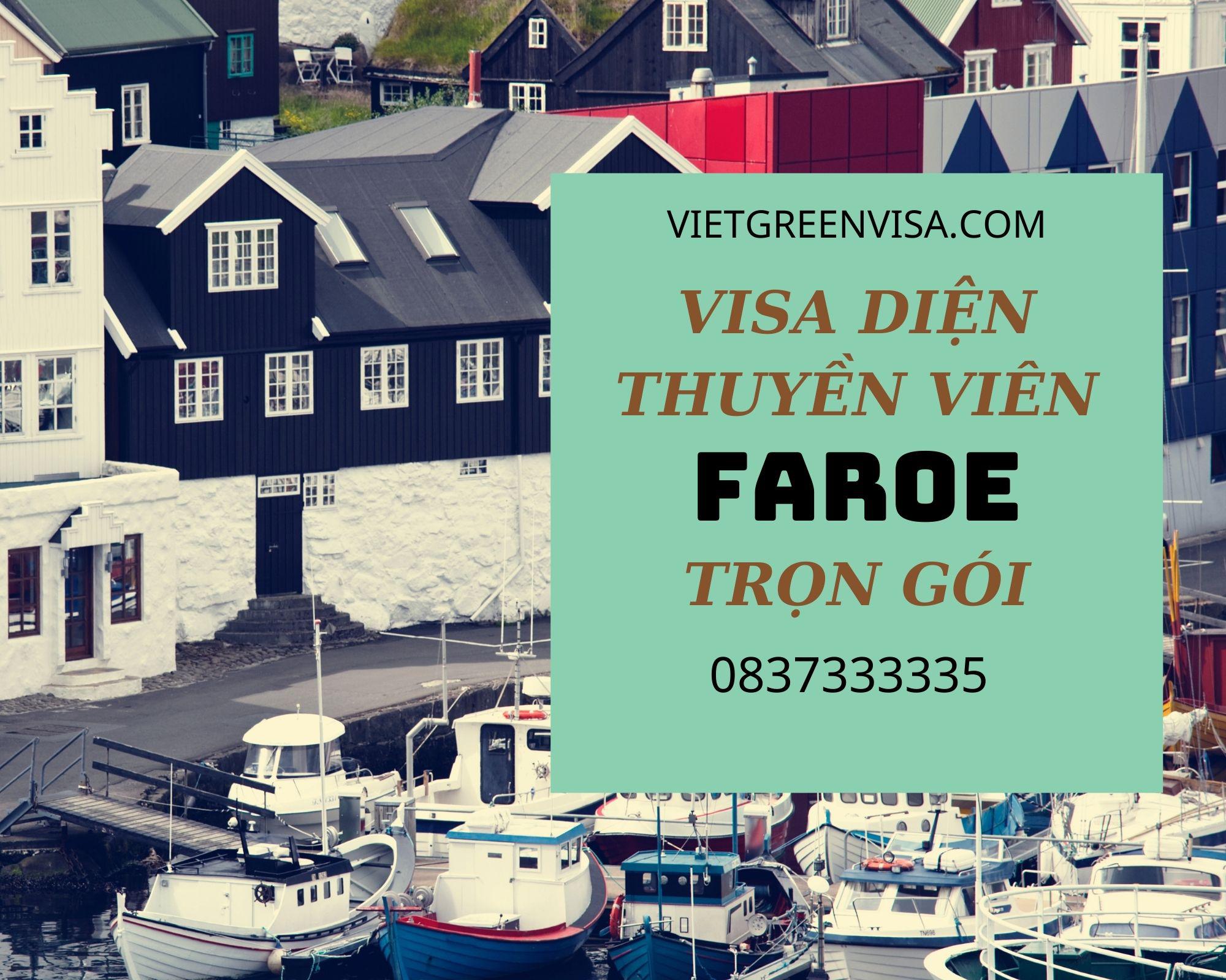 Làm visa Faroe diện thuyền viên, cho đoàn thuỷ thủ