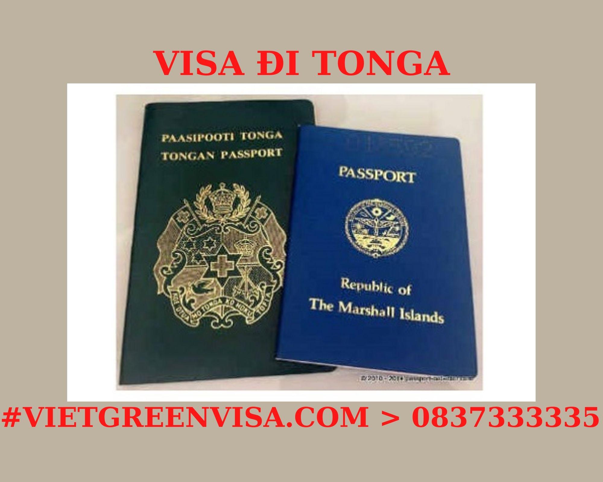 Dịch vụ xin Visa du lịch Tonga uy tín, trọn gói