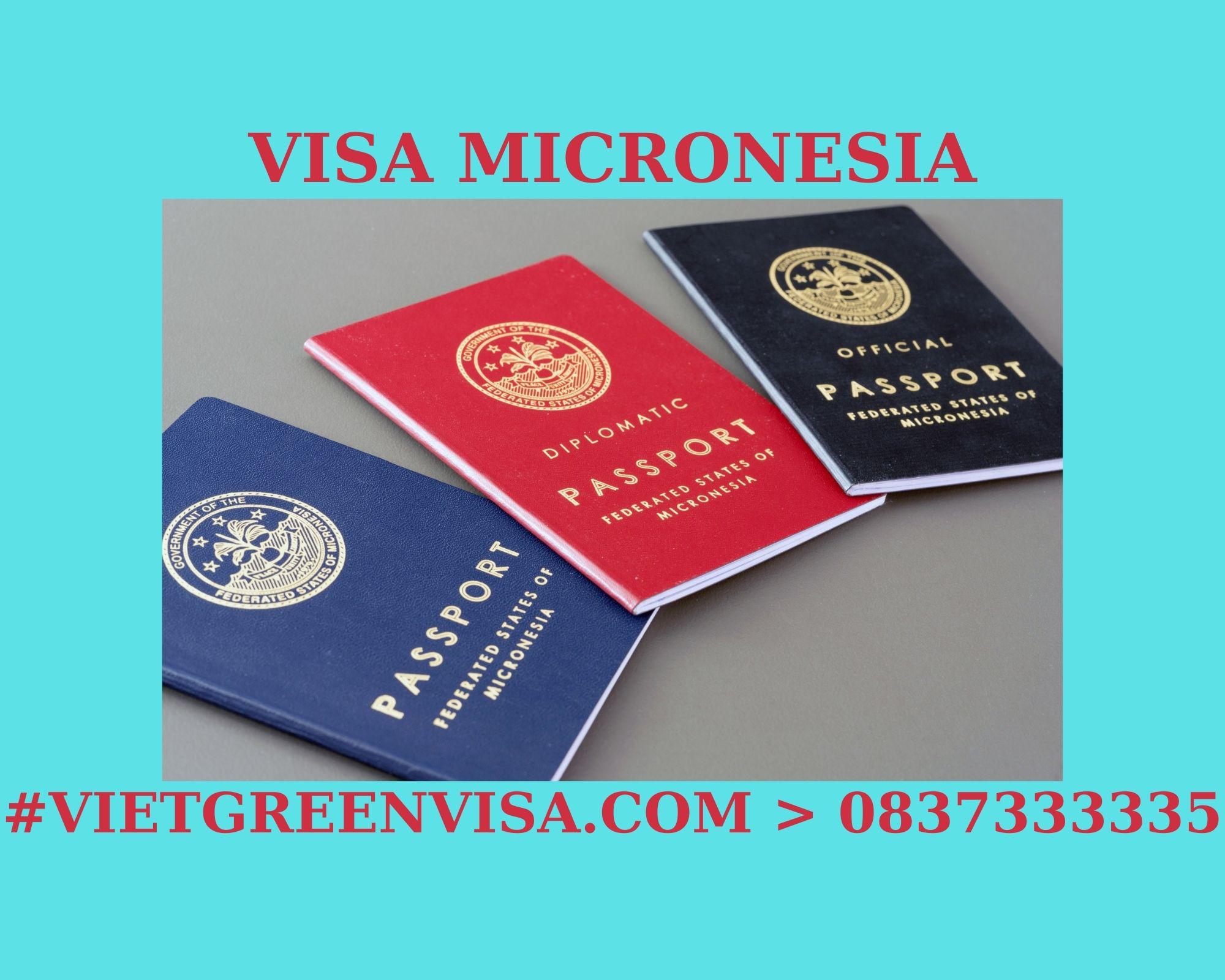 Dịch vụ Visa Micronesia trọn gói tại Hà Nội, Hồ Chí Minh