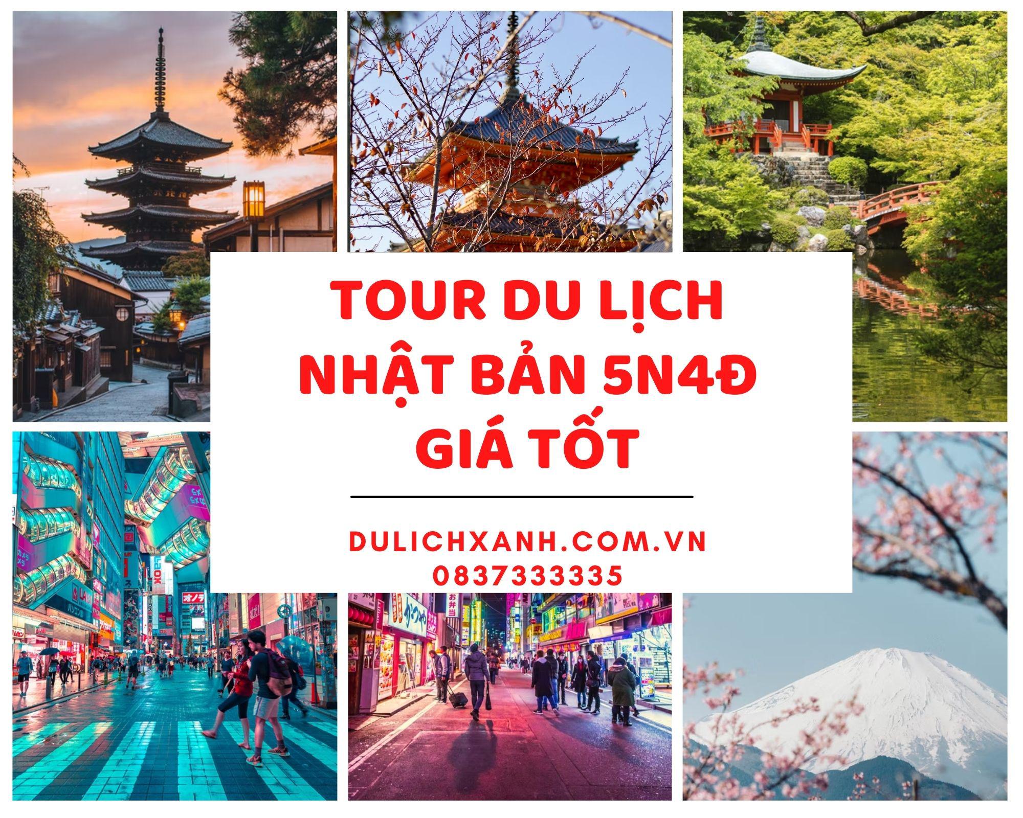 Du lịch Nhật Bản 5 ngày 4 đêm giá tốt Kh: Hà Nội