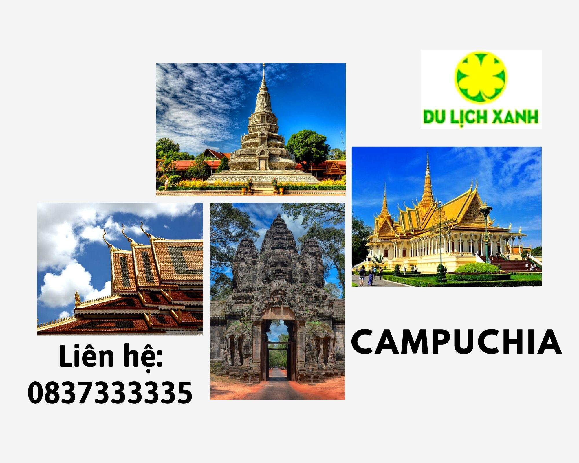 Tour du lịch Campuchia Siem Riep - Phnompenh giá tốt khởi hành từ Sài Gòn 