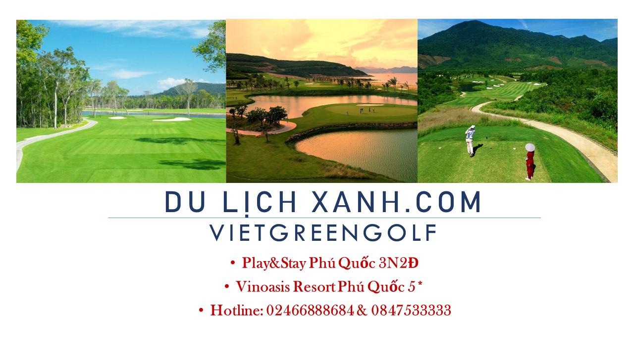 Play&Stay Phú Quốc 3N2Đ: 2 Vòng Golf + 2 Đêm Vinoasis Resort Phú Quốc 5*