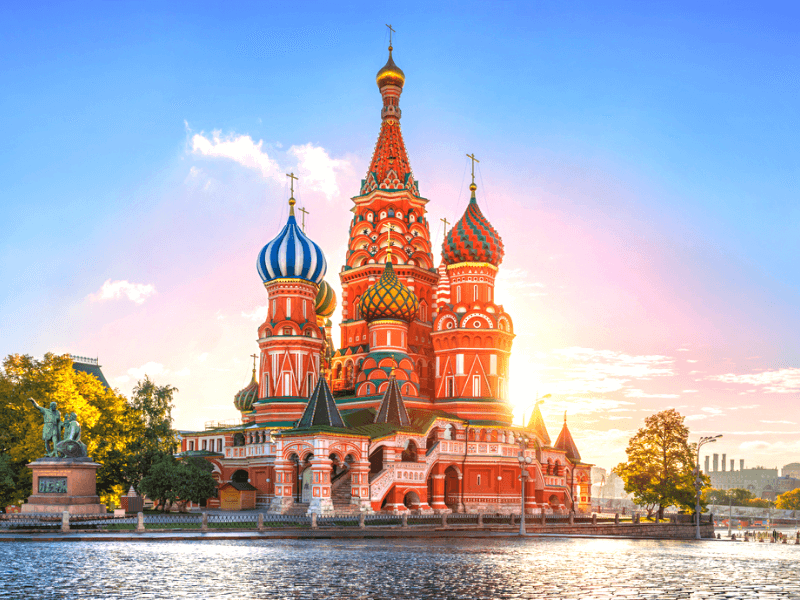 Du Lịch Nga: HCM - Moscow - Saint Peterburg 8 Ngày 7 Đêm