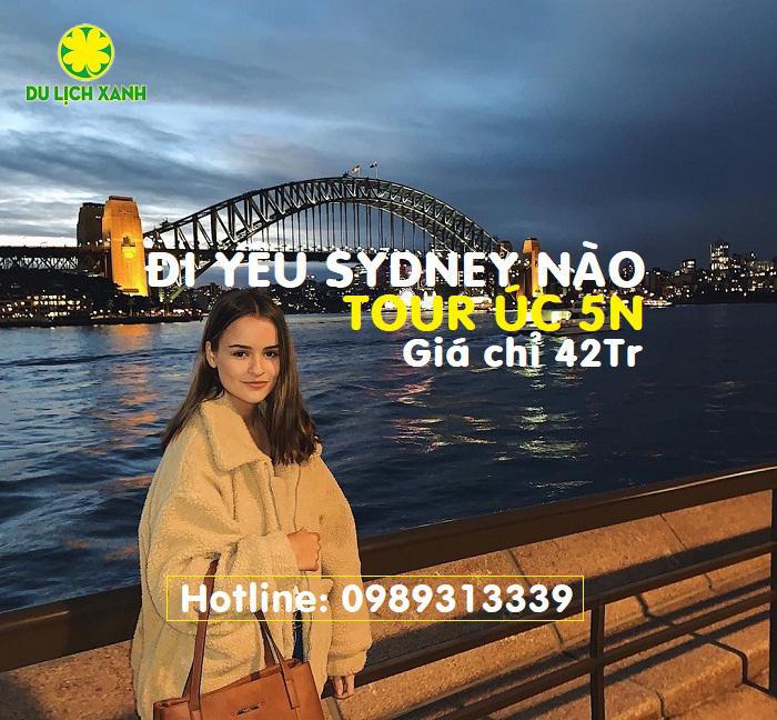 Tour du lịch Úc 5 ngày - Khám phá Sydney trọn vẹn