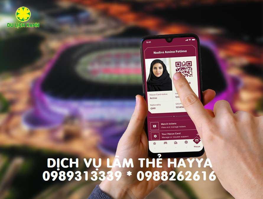 Dịch vụ đăng ký thẻ Hayya nhập cảnh Qatar