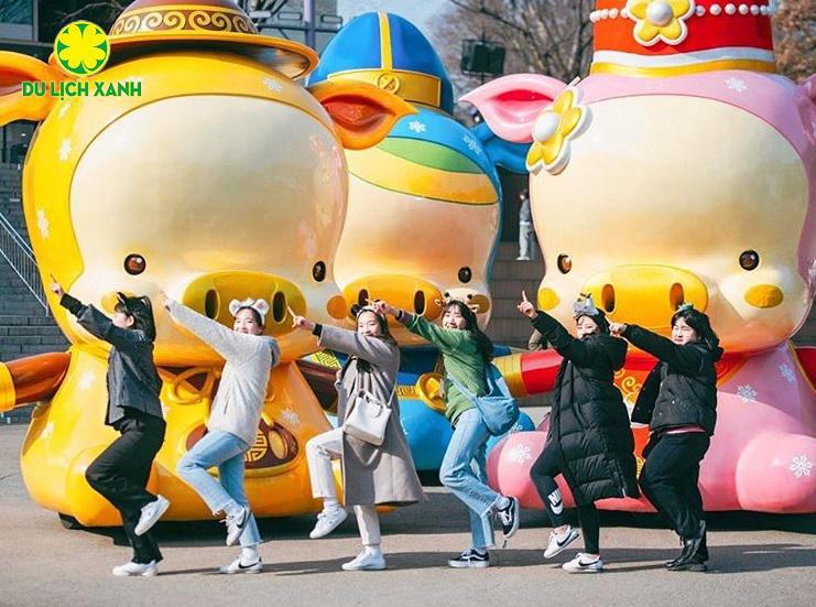 Tour du lịch Hà Nội - Seoul - Nami - Everland 5 Ngày lễ 30/4 | Bay Jeju Air 